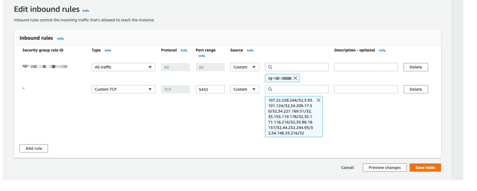 Add Superblocks IP addresses to the allow list