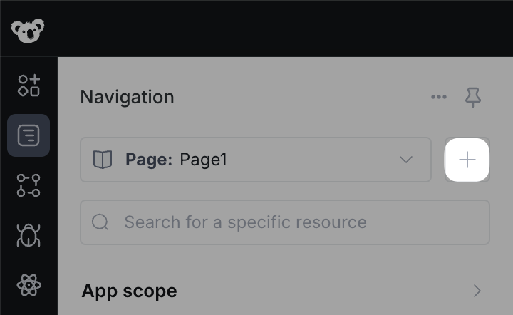 Add a new page to your app