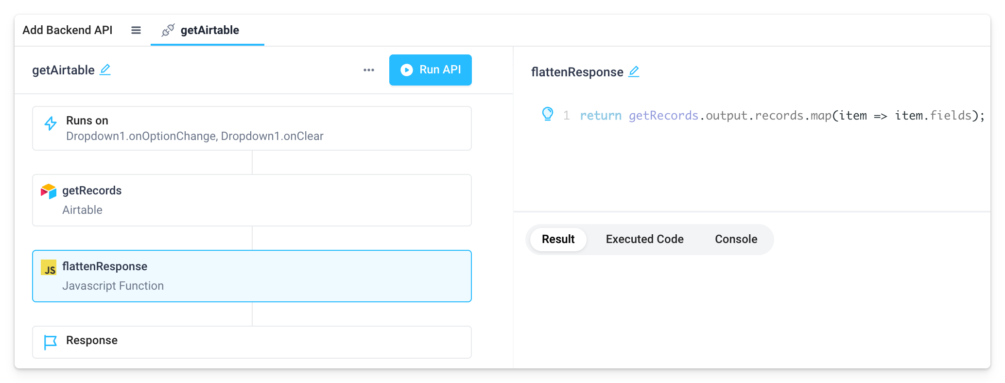 flatten airtable records