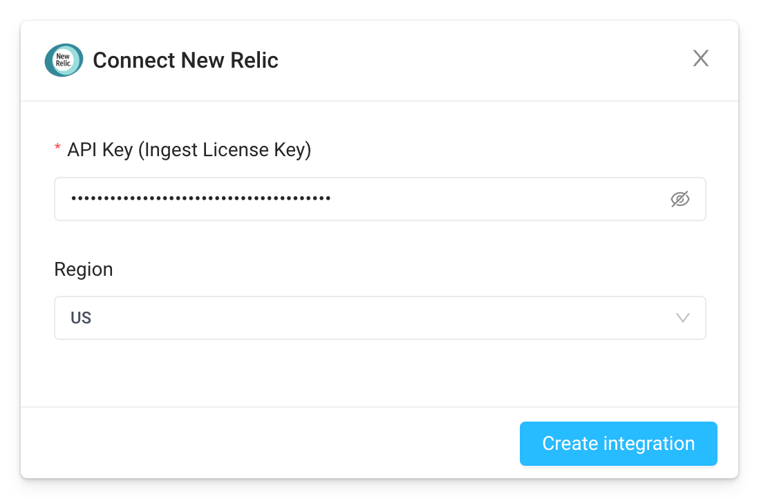 Connecting to New Relic
