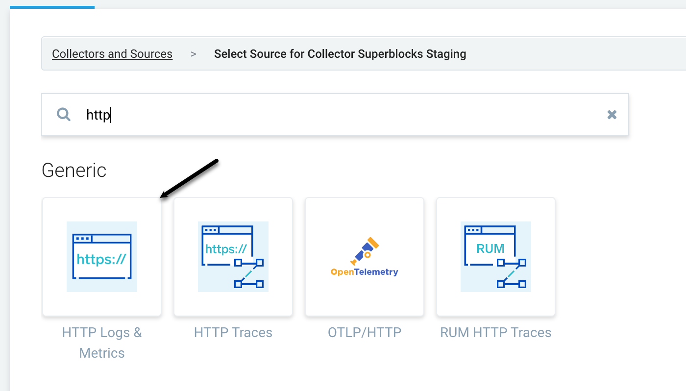 Sumo Logic Collector Source