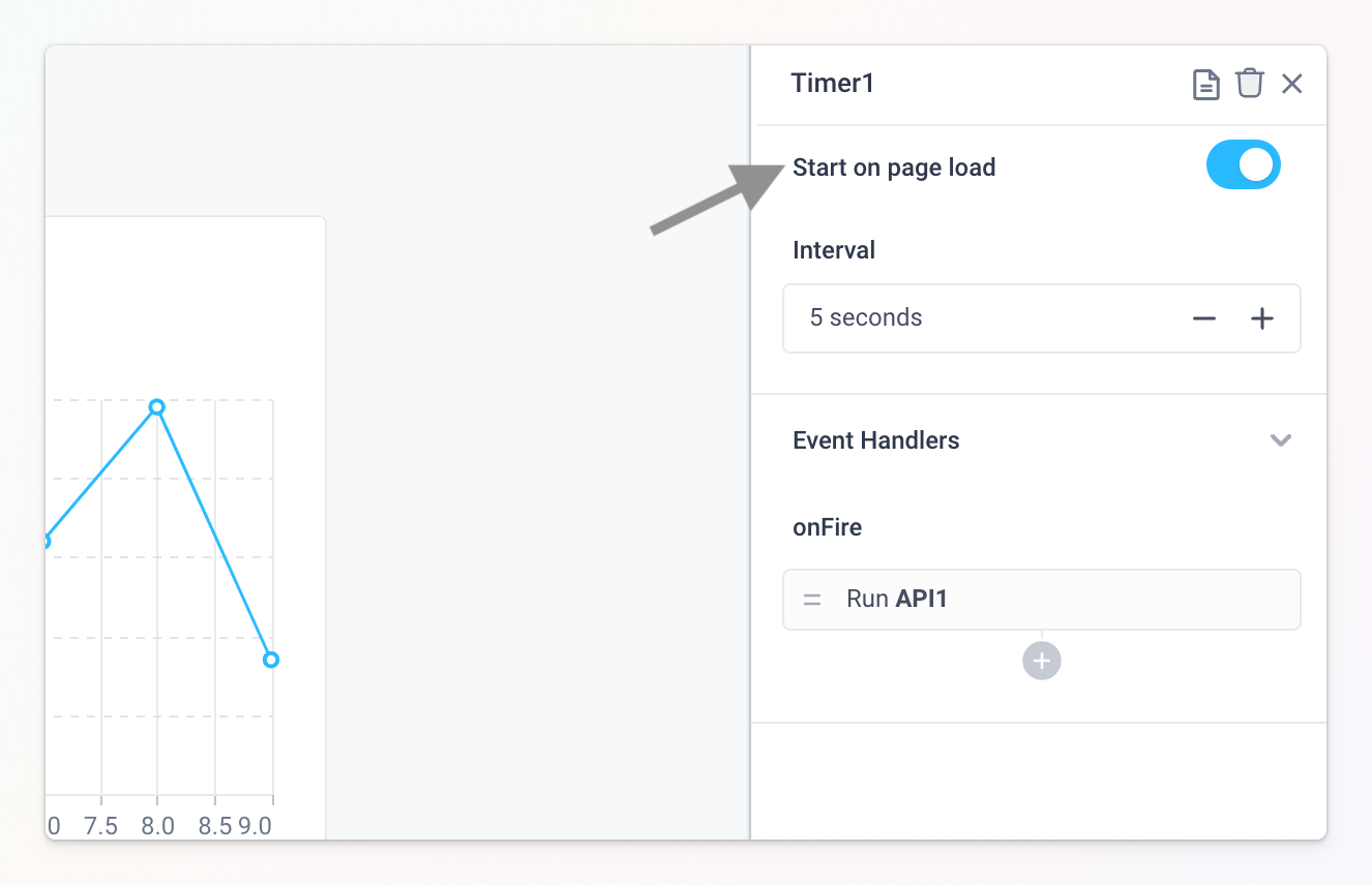 Control the execution of API on page load