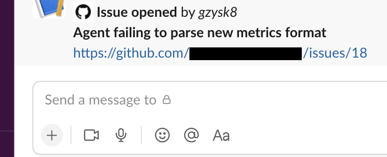 Post messages in Slack channels from GitHub issues and actions